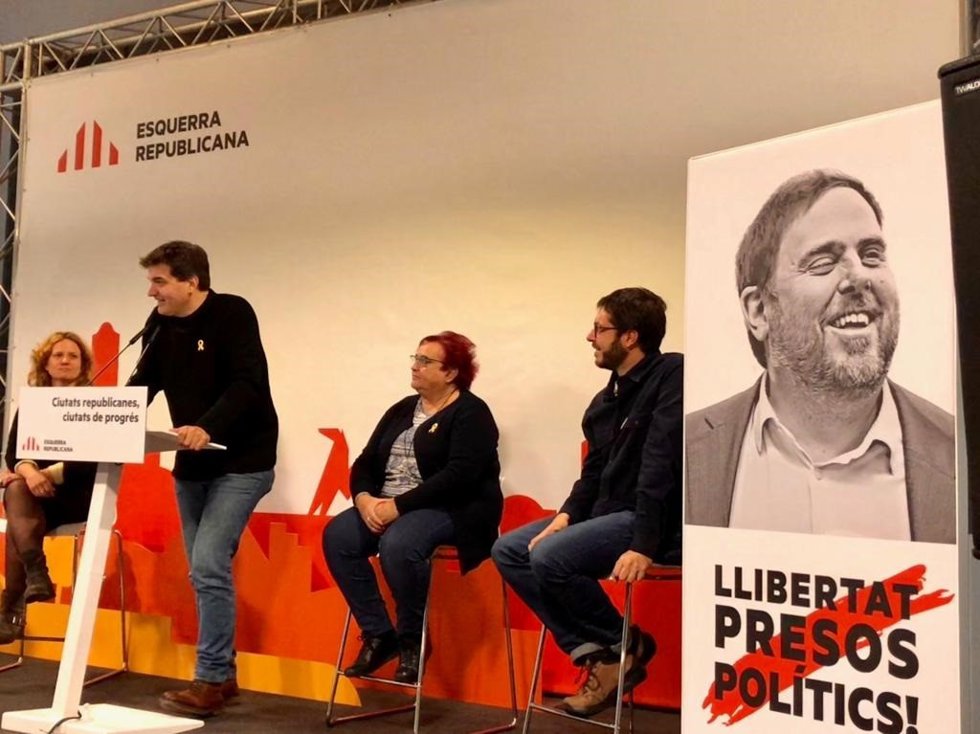 El presidente de ERC en el Parlament de Catalunya, Sergi Sabrià