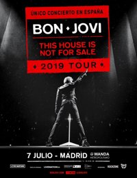 Bon Jovi anuncia concierto en el Wanda Metropolitano de Madrid el 7 de julio de 2019