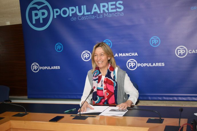 Ana Guarinos, PP en rueda de prensa
