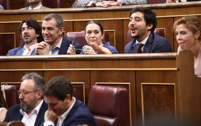 Toni Roldán y otros diputados de Ciudadanos 