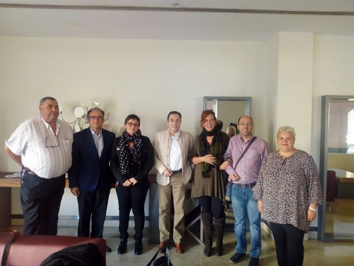 Reunión del vicepresidente de Fedintra y presidnete de Atedibus con Codapa