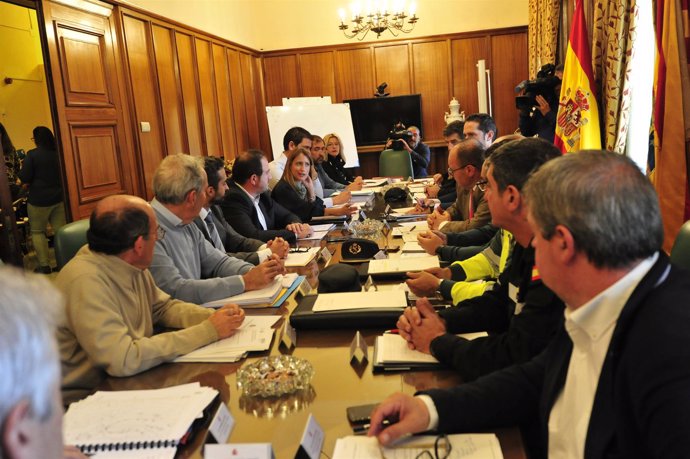 Reunión sobre el plan de vialidad invernal en Teruel