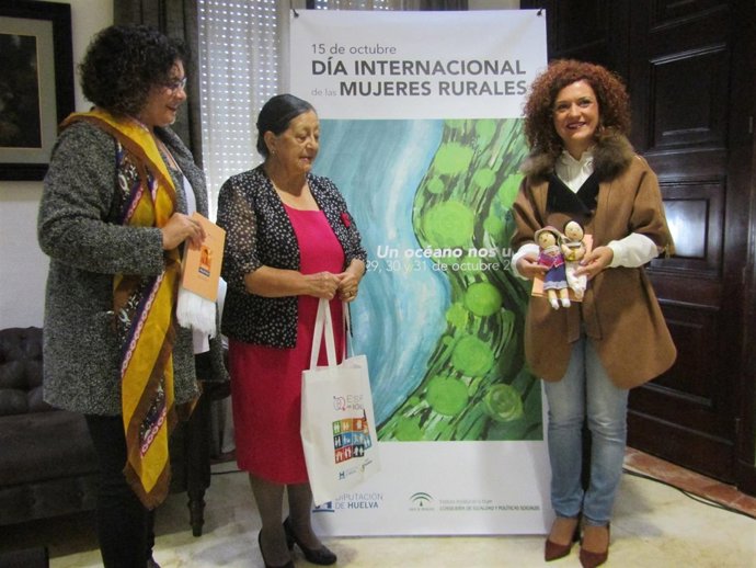 Recepción de la lideresa ecuatoriana Luz Haro.