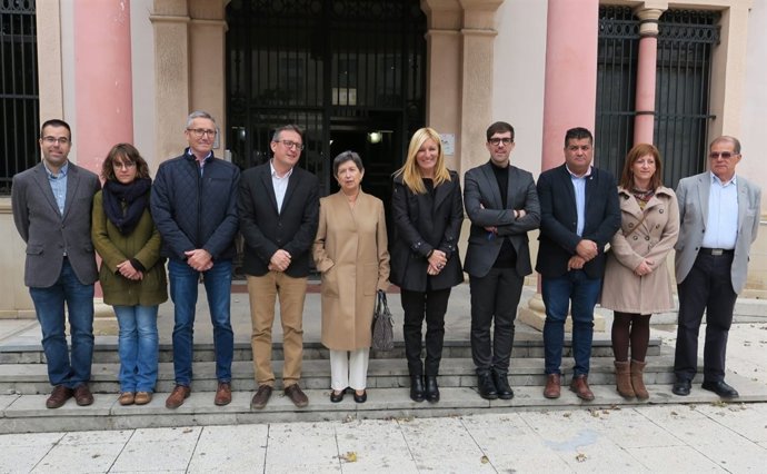 La delegada del Govern Teresa Cunillera a l'Ajuntament de Rubí 