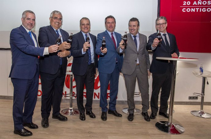 Vigésimo Aniversario de la fábrica de Coca Cola en La Rinconada (Sevilla)