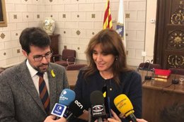 Albert Batalla i Laura Borràs