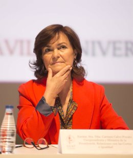 Carmen Calvo participa en Ávila en las Jornadas “ La vigencia de la Constitución