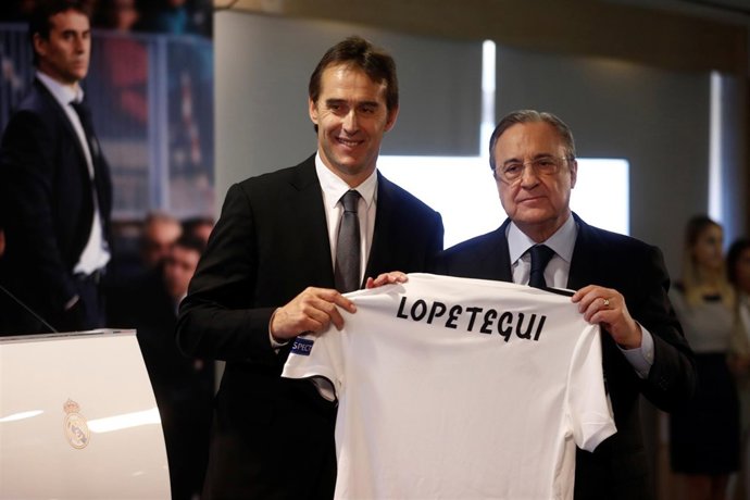 Lopetegui y Florentino Pérez
