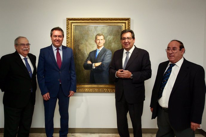 Inauguración de la exposición 'Juan Valdés. Retratos'