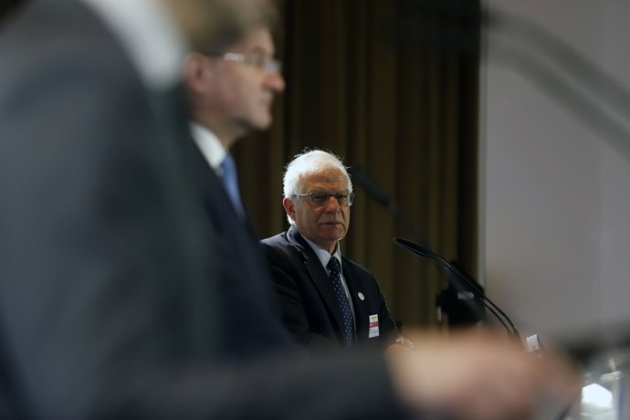 A Màlaga, el ministre d'Afers Exteriors d'Espanya, Josep Borrell