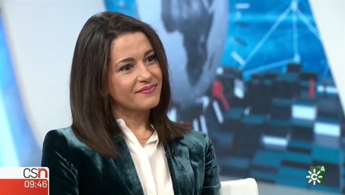 Inés Arrimadas, en Canal Sur Televisión