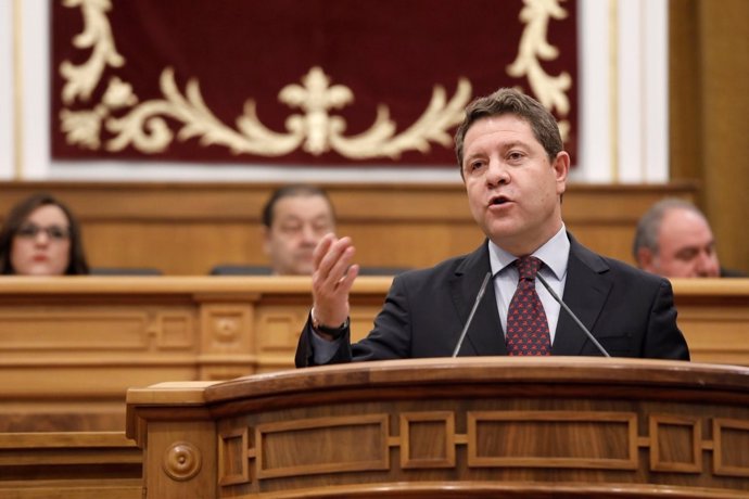 Emiliano García-Page en el Debate del Estado de la Región