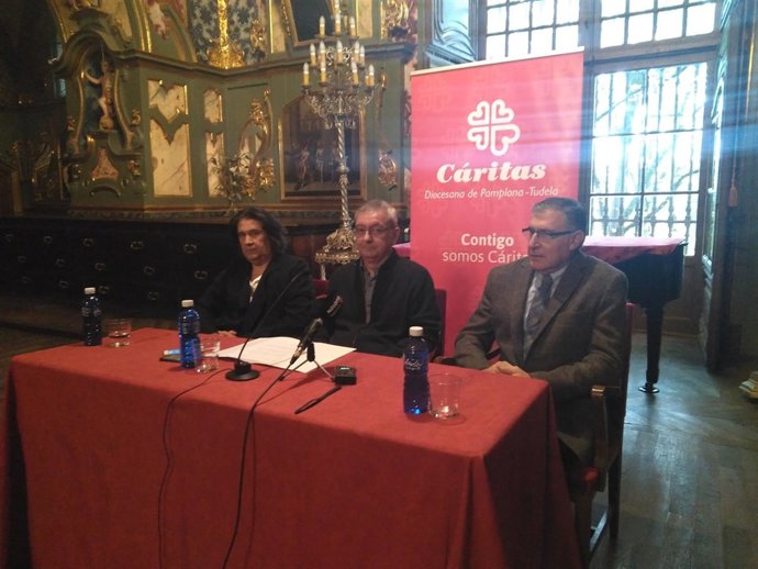 Pablo Ramos, Ángel Iriarte y Miguel Ángel Alonso