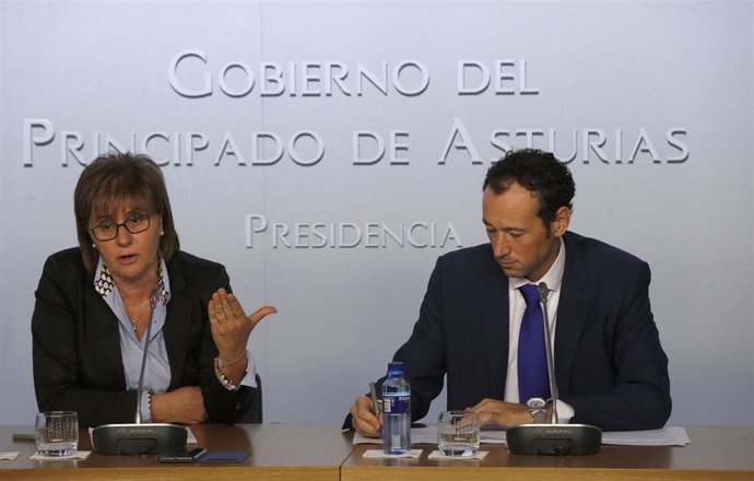 Rueda de prensa tras el consejo de Gobierno.