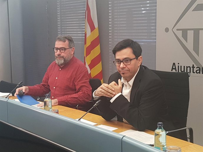 Màrius Boada y Gerardo Pisarello