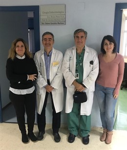 Equipo de cirugía endocrina