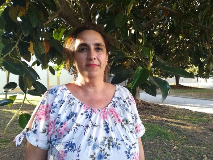 Candidata de Podemos por Cádiz, Ángela Aguilera