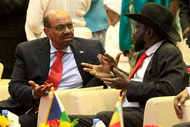 Riek Machar y Salva Kiir