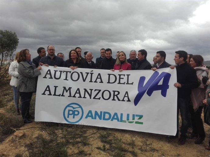 Moreno, en la Autovía del Almanzora sin ejecutar