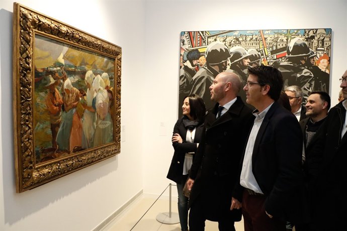 Uno de los 'Sorollas' expuestos en Ontinyent