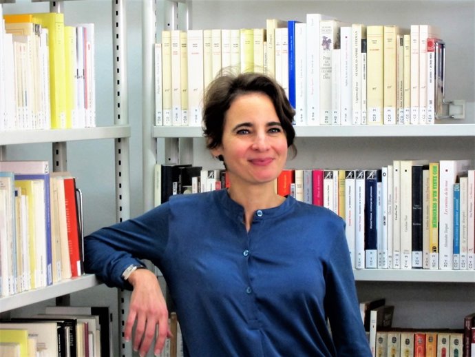 La historiadora Laurence Debray                               