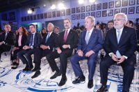 El Rey apela al "ejemplo de cohesión" de España y Portugal en la entrega del Premio Fernández Latorre a Rebelo de Sousa