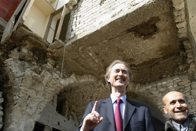 El antiguo representante especial de la ONU para Líbano, Geir Pedersen.