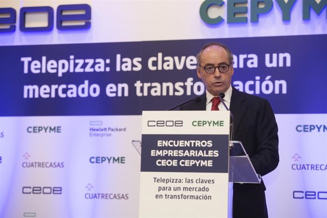 El presidente de Telepizza, Pablo Juantegui