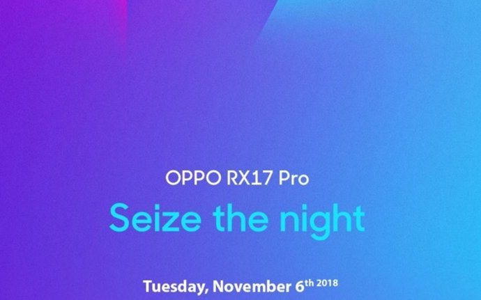 Presentación Oppo RX17
