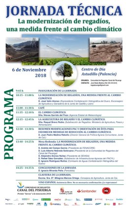 Cartel de la jornada técnica.