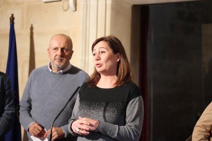 Miquel Ensenyat y Francina Armengol