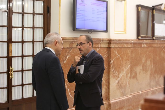 Sessió Plenària al Congrés dels Diputats per a la presa en consideració de