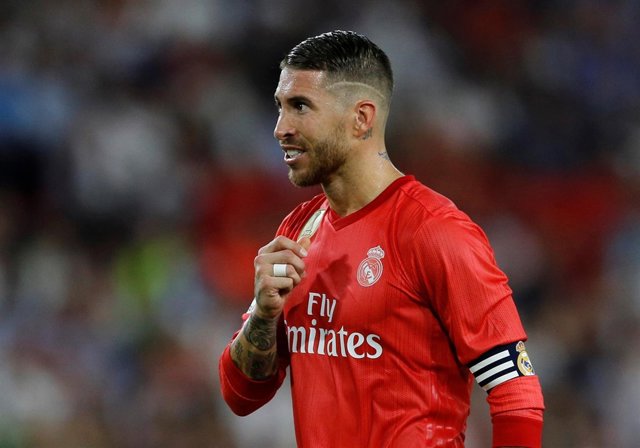 El jugador de fútbol Sergio Ramos