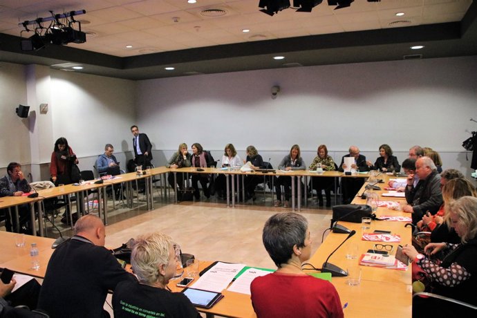 Generalitat i els sindicats, CCOO i la UGT de Catalunya i IAC