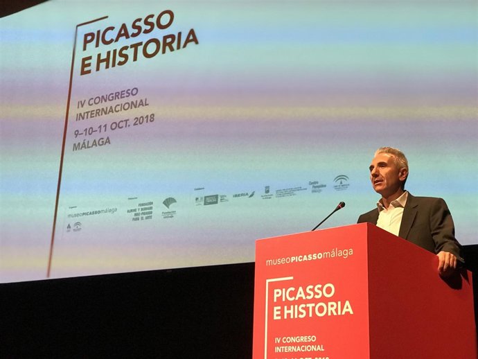 Miguel Ángel Vázquez consejero andaluz de cultura congreso picasso