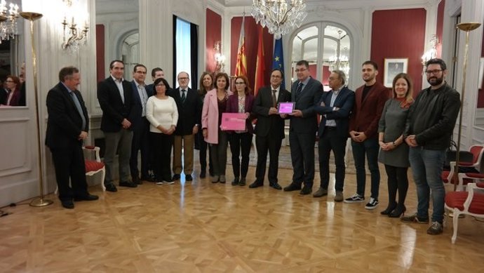 Entrega del proyecto de Presupuestos de la Generalitat de 2019