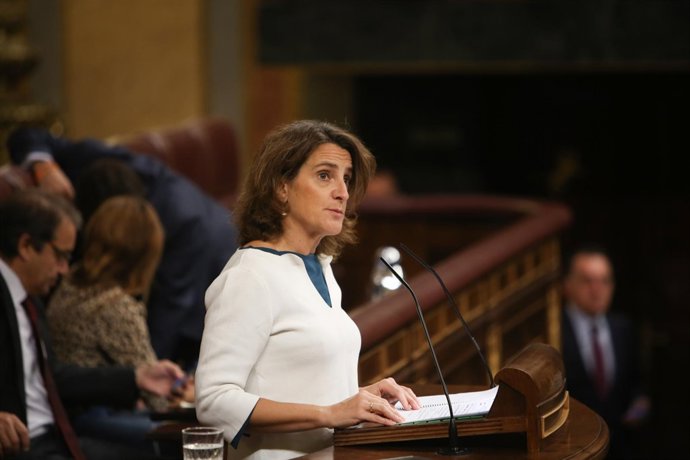 Teresa Ribera presenta el Real Decreto de Medidas urgentes para la transición en