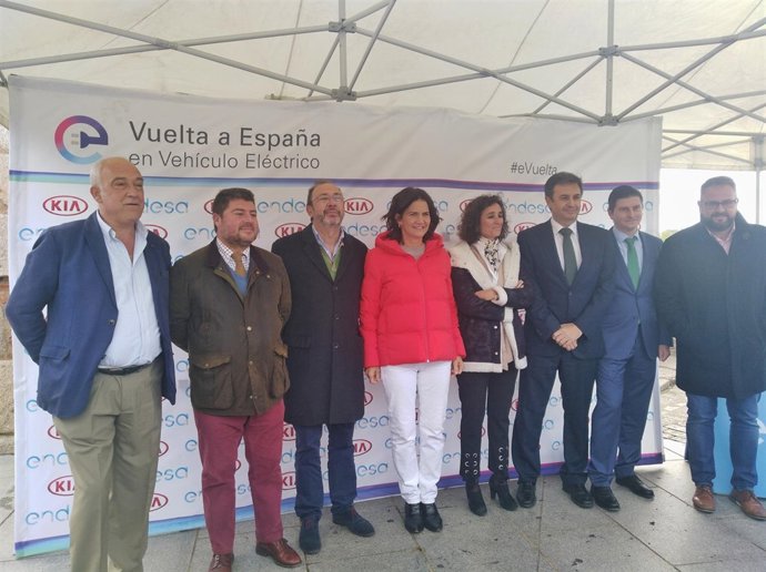 II Vuelta a España en Vehículo Eléctrico etapa Extremadura