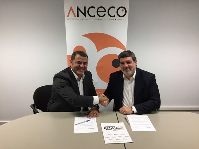 Jordi Costa (Anceco) i Joan Carles Calbet (RetailCat)