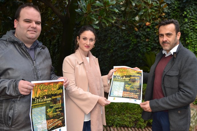 Gómez presenta el cartel de la feria de la Trasiega de Córdoba