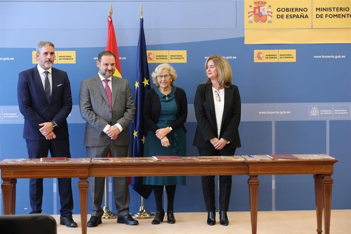 Firma convenio rehabilitación viviendas entre Fomento y Ayuntamiento de Madrid