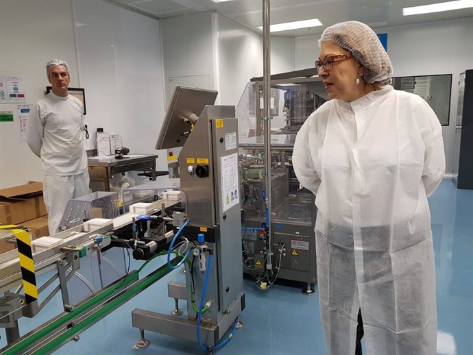 Ventura ha visitado hoy la fábrica de Teva en Malpica