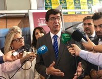 Marín ve "correcta" la propuesta de RTVA de dos debates 'a cuatro' y celebra que ningún partido tenga "privilegios"