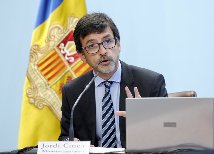 El ministre portaveu del Govern d'Andorra, Jordi Cinca