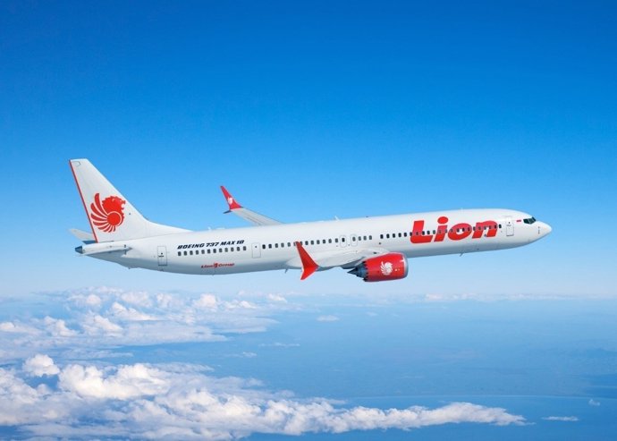 Uno de los aviones Boeing 737 Max de Lion Air