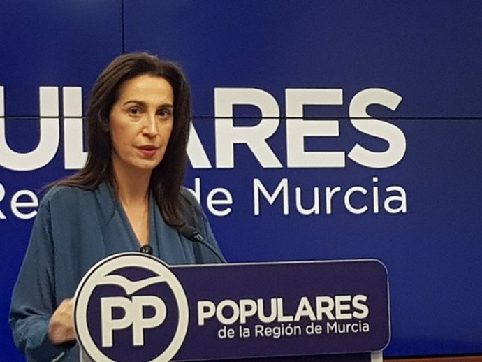La portavoz regional del partido, Nuria Fuentes
