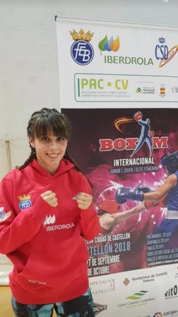 Deportista de élite, Alba Ortiz, Campeona de España de Boxeo Olímpico