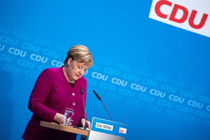 Angela Merkel en una foto d'arxiu