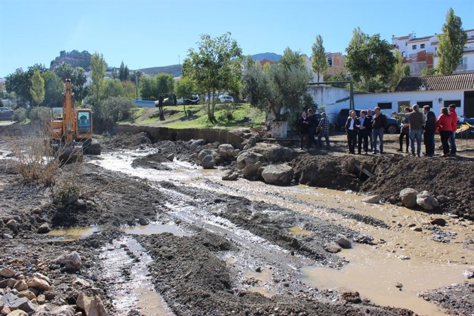 Efectos del temporal en Andalucía