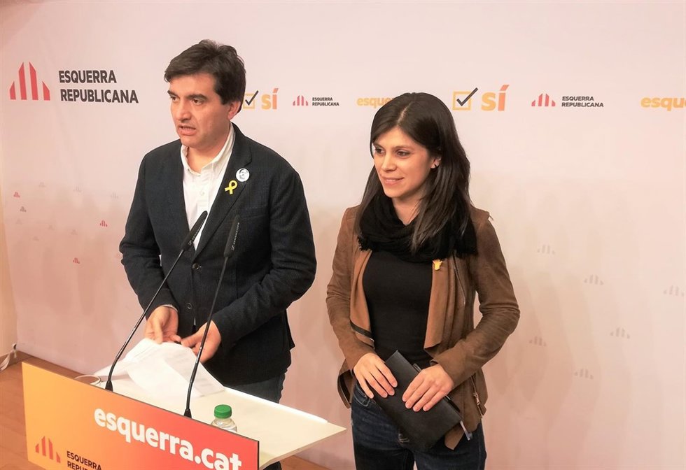 Sergi Sabrià, Marta Vilalta, ERC (archivo)